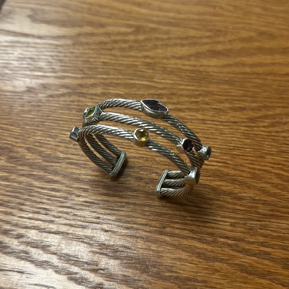 Silver Gemstone Bracelet - Picture 3 of 5